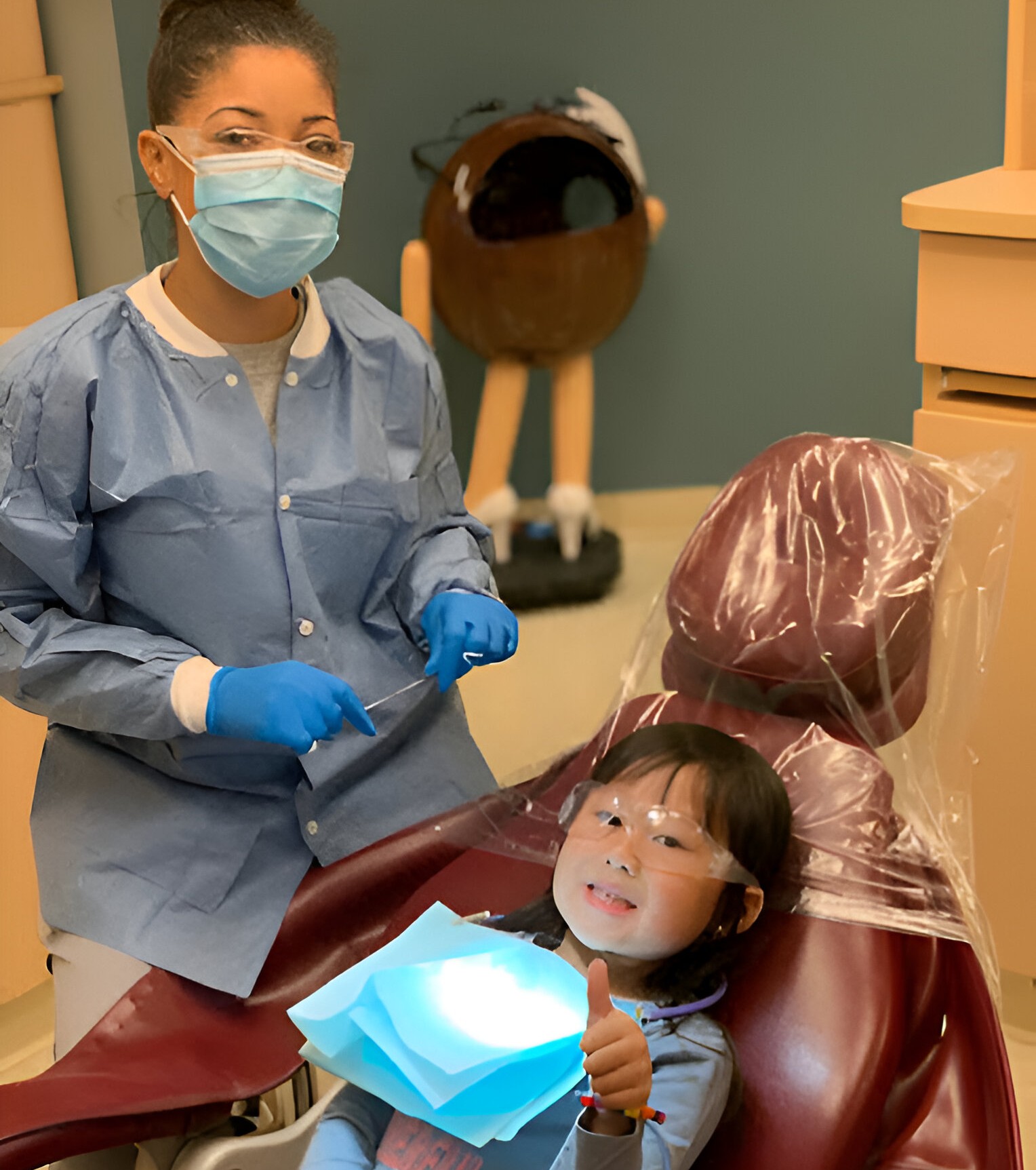 Pediatric Dentist at New You Dental Center and Kid Patient